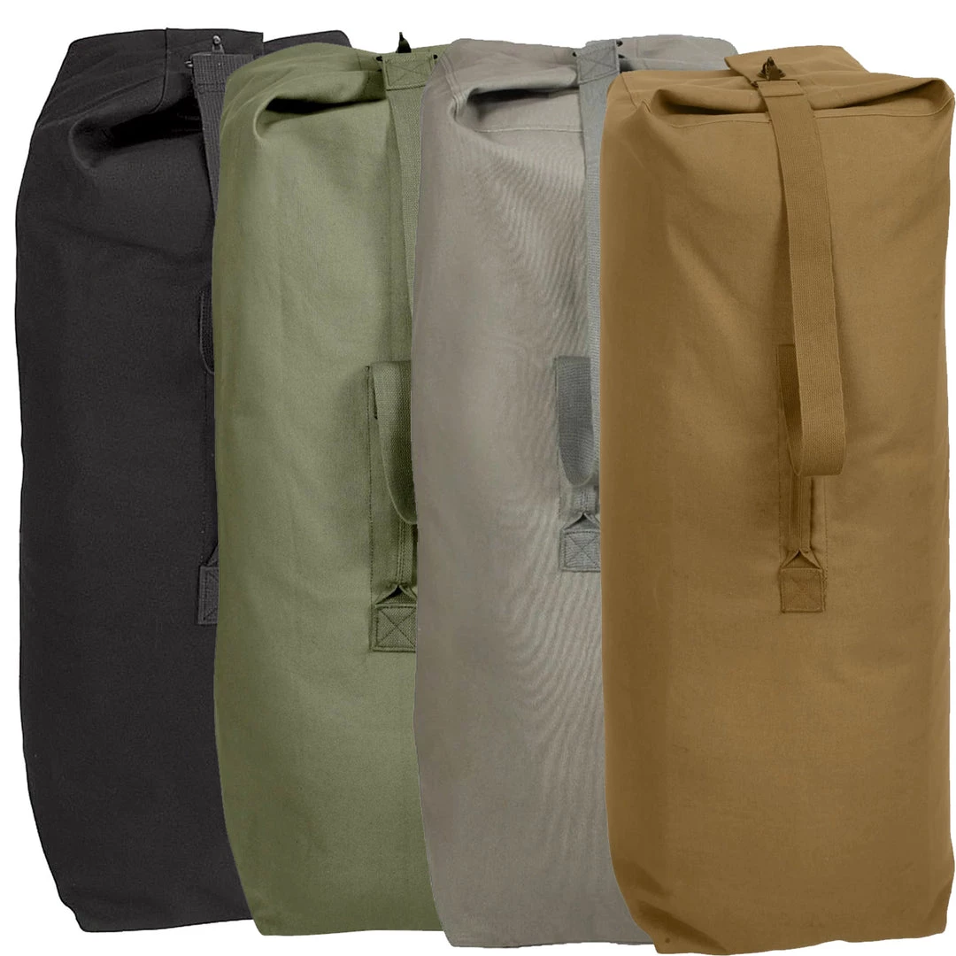 Duffel Bags Rothco Heavyweight Top Load Canvas Duffle Bag 3 Duffel Bags Rothco Heavyweight Top Load Canvas Duffle Bag