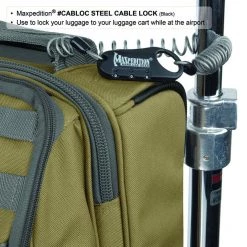 Travel Bags & Luggage Maxpedition Steel Cable Lock 27 Travel Bags & Luggage Maxpedition Steel Cable Lock