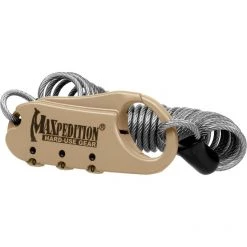 Travel Bags & Luggage Maxpedition Steel Cable Lock 18 Travel Bags & Luggage Maxpedition Steel Cable Lock