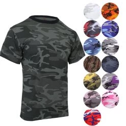 Rothco Colored Camouflage T-Shirts Camo T-Shirts