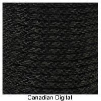 E. L. Wood Braiding 550 Survival Cord Canadian Digital Paracord