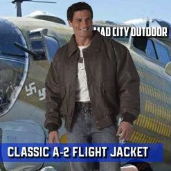 Rothco Classic A-2 Leather Flight Jacket Flight Jackets