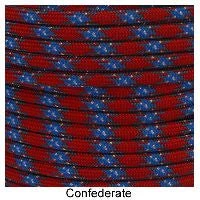 E. L. Wood Braiding 550 Survival Cord Dixie Paracord