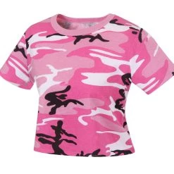 Camo T-Shirts Rothco Womens Camouflage Crop Top