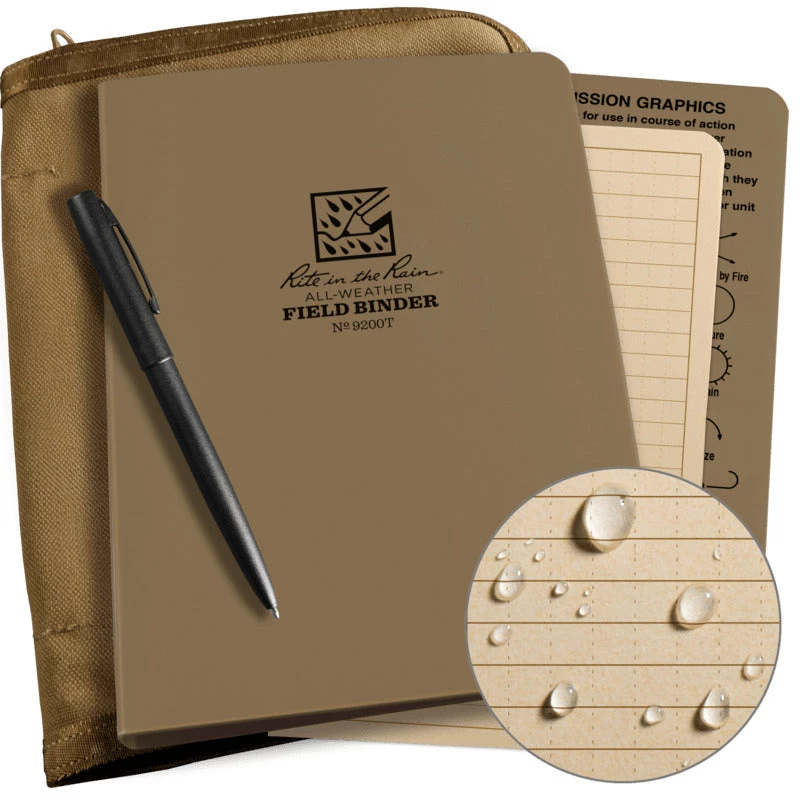 Rite In The Rain Binder Kit Notebook & Covers 3 Rite In The Rain Binder Kit Notebook & Covers