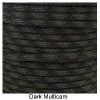 E. L. Wood Braiding Dark Multicam Paracord 550 Survival Cord