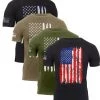 Graphic Printed T-Shirts Rothco Distressed US Flag Athletic Fit T-Shirt 1 Graphic Printed T-Shirts Rothco Distressed US Flag Athletic Fit T-Shirt