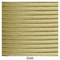 E. L. Wood Braiding Gold Paracord