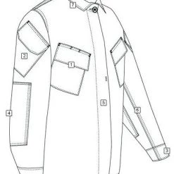 Tru-Spec Digital Camouflage Battle Shirt BDU Camouflage Shirts