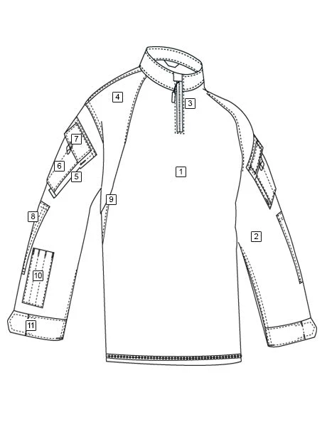 Tru-Spec TRU Winter Combat Shirt Combat Shirts 18 Tru-Spec TRU Winter Combat Shirt Combat Shirts