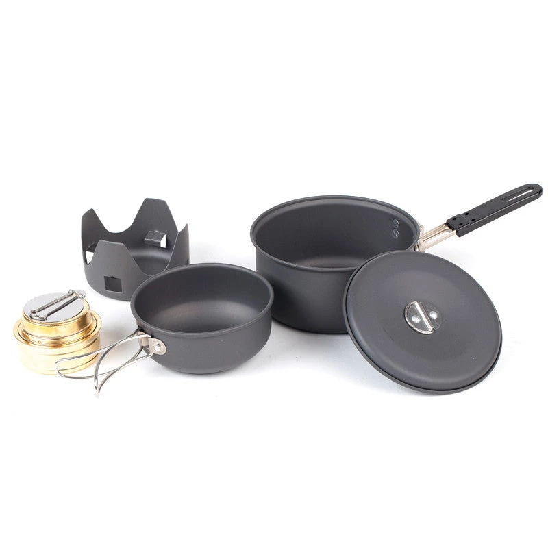 Proforce Equipment NDuR Mini Cookware Kit W/Alcohol Burner 4 Proforce Equipment NDuR Mini Cookware Kit W/Alcohol Burner