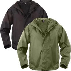 Rain Gear & Ponchos Rothco Packable Rain Jacket