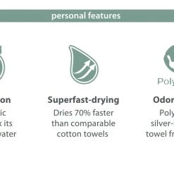 PackTowl Personal Towel Travel Towels