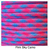 E. L. Wood Braiding Pink Sky Camo Paracord 3 E. L. Wood Braiding Pink Sky Camo Paracord