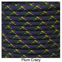 E. L. Wood Braiding Plum Crazy Paracord 550 Survival Cord 3 E. L. Wood Braiding Plum Crazy Paracord 550 Survival Cord