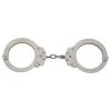 Peerless Handcuff Company Peerless Oversized Nickel Chain Handcuffs