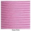 E. L. Wood Braiding Rose Pink Paracord 550 Survival Cord