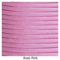 E. L. Wood Braiding Rose Pink Paracord 550 Survival Cord 3 E. L. Wood Braiding Rose Pink Paracord 550 Survival Cord