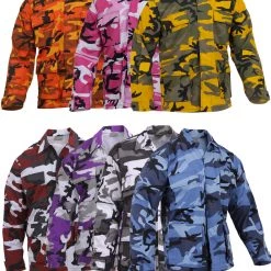 BDU Camouflage Shirts Rothco Camouflage BDU Shirts