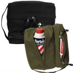 Toiletry Bags Rothco Canvas Dual Compartment Travel Kit