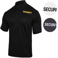 Polo Shirts Rothco Moisture Wicking Security Polo Shirt