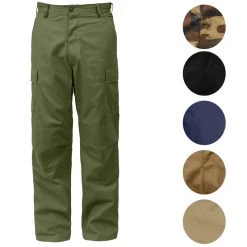Tactical Pants/ BDU Pants Rothco Relaxed Fit Zipper Fly BDU Pants