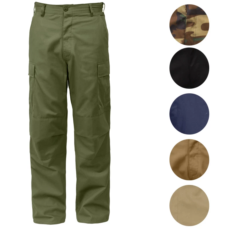 Tactical Pants/ BDU Pants Rothco Relaxed Fit Zipper Fly BDU Pants 3 Tactical Pants/ BDU Pants Rothco Relaxed Fit Zipper Fly BDU Pants