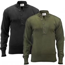 Rothco G.I. Style 5-Button Acrylic Sweater Sweaters