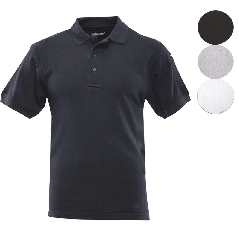 Polo Shirts Tru-Spec 24-7 Series Mens Short Sleeve Classic 100% Cotton Polo 3 Polo Shirts Tru-Spec 24-7 Series Mens Short Sleeve Classic 100% Cotton Polo