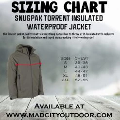 Snugpak Torrent Insulated Waterproof Jacket Jackets 39 Snugpak Torrent Insulated Waterproof Jacket Jackets