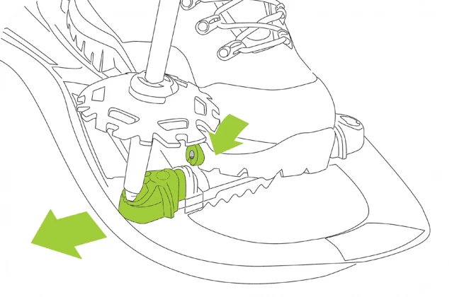 TSL Outdoor TSL Step-In Trek Mid Snowshoes 4 TSL Outdoor TSL Step-In Trek Mid Snowshoes