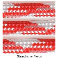E. L. Wood Braiding Strawberry Fields Paracord 550 Survival Cord