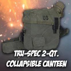 Hydration Bottles & Canteens Tru-Spec 2-qt. Collapsible Canteen