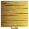 E. L. Wood Braiding Tan #380 Paracord 550 Survival Cord