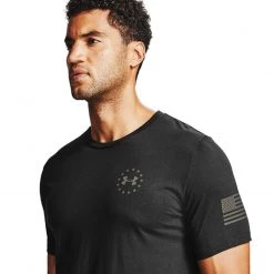 Graphic Printed T-Shirts Under Armour Freedom Flag Camo T-Shirt
